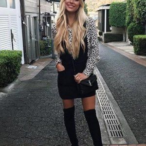 Free People Old School Love Jumper in Black - Size 2